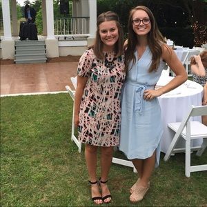 ASOS short sleeve shift dress